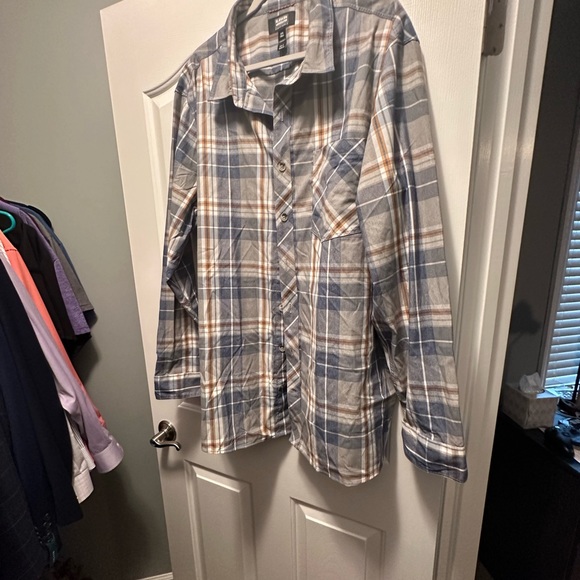 Chemise de trading Alaskan Hardgear Duluth homme XL gris gaufré tricot